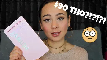 $90 PALETTE?! | Natasha Denona Diamond & Blush Face Highlighting Palette Review