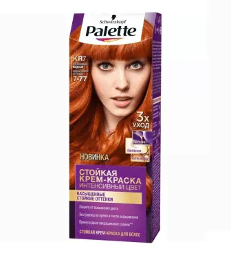 PALETTE Краска для волос KR7 Роскошный медный-0