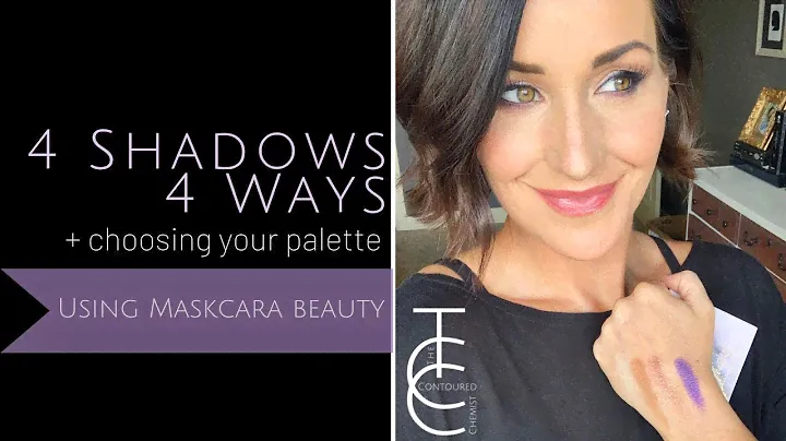 Choosing an Eyeshadow Palette + Four Shadows/Four Ways using Seint (formerly Maskcara Beauty)