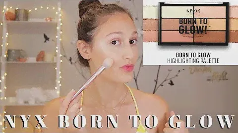 NYX BORN TO GLOW HIGHLIGHTING PALETTE | kristenlynnsloves