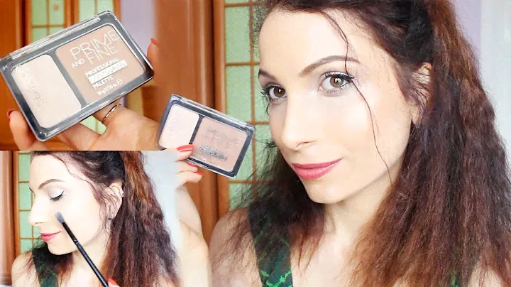 How To Contour And Highlight | Catrice Contouring Palette | Drugstore Tutorial