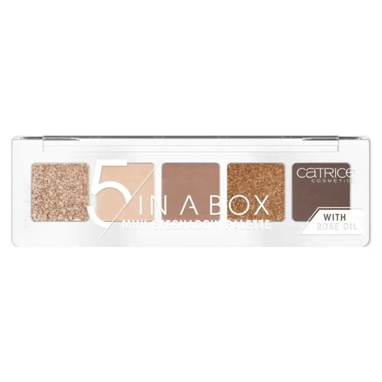 Catrice Палетка теней для век 5 In A Box Mini Eyeshadow Palette-0