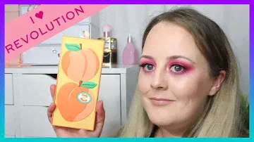 I Heart Revolution Tasty Peach Shadow Palette | Makeup Revolution Review | Full Testing & Swatches