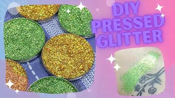 DIY Pressed Glitter Eyeshadow | Eileen Blend Cosmetics