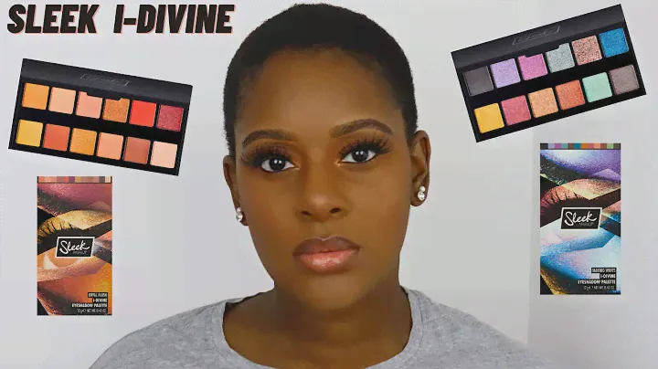 NEW IN: SLEEK I-DIVINE EYESHADOW PALETTE SWATCHES REVIEW & WEAR |EYESHADOW TUTORIAL| Exclusively Tee