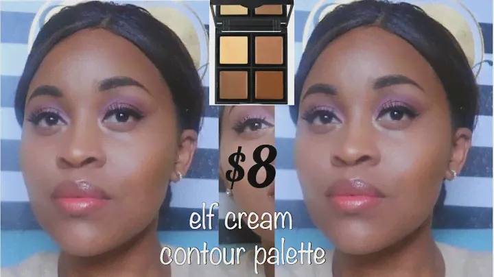 Is the elf cream highlight & contour palette brown skin friendly?