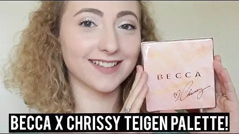 BECCA X Chrissy Teigen Glow Face Palette: Review & Demo ♡