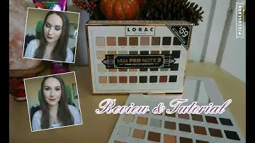 LORAC MEGA PRO 3 | ОБЗОР, МАКИЯЖ И СРАВНЕНИЕ с другими палетками