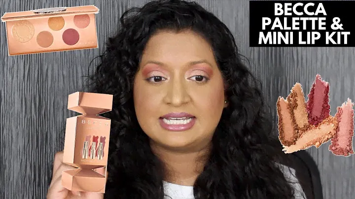 Обзор палетки для лица и глаз Becca Pop Goes the Glow Champagne Pop и мини-помады Party Popper