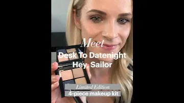 4-Piece Makeup Kit Tutorial: Desk to Datenight Hey, Sailor