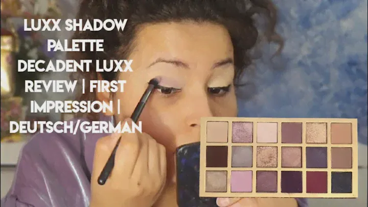 XX Revolution LuXX Decadent LuXX Eyeshadow Palette Review | First Impression