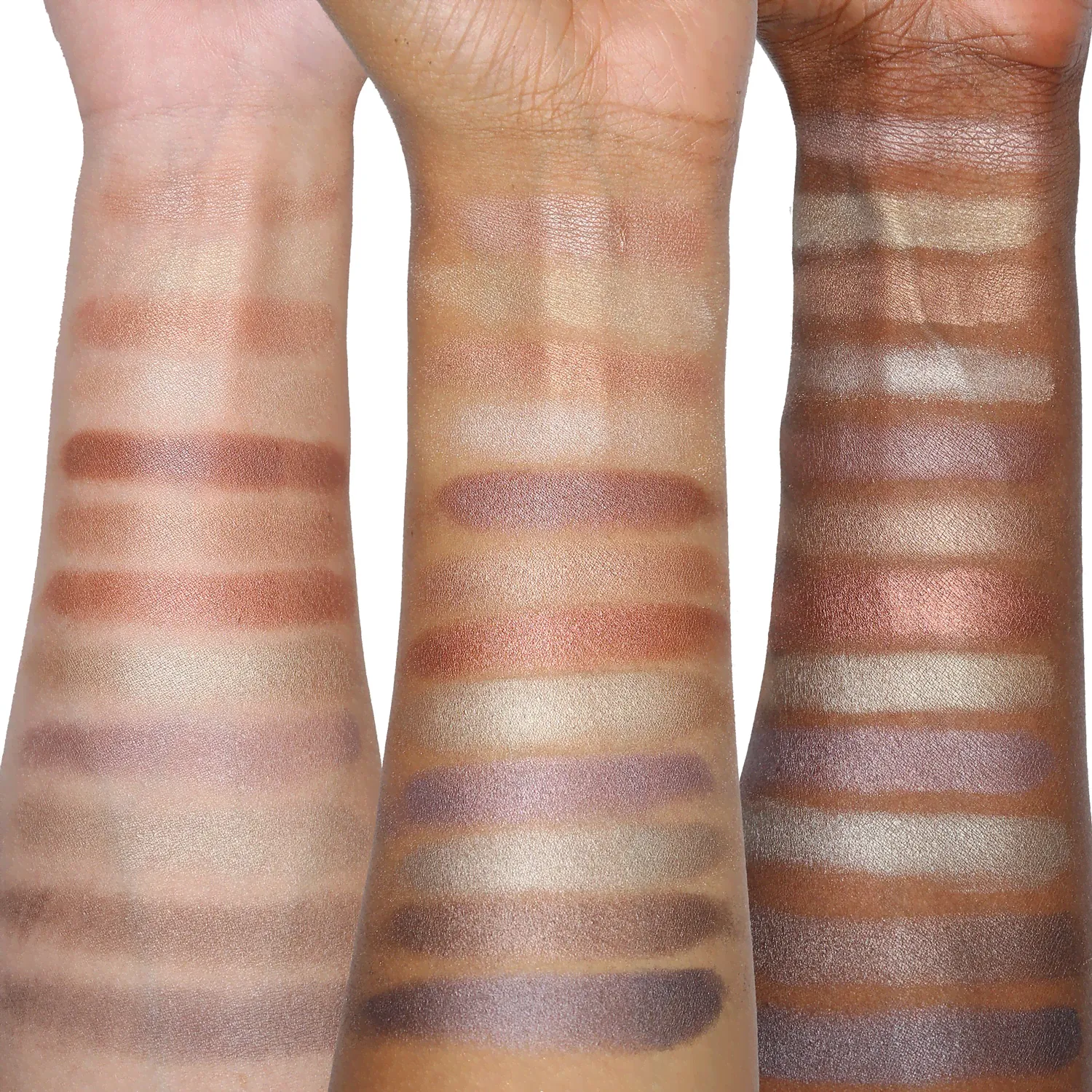 Shimmer eyeshadow palette 06 Paris Nude