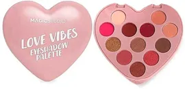 Lidschatten-Palette - Magic Studio Love Vibes Heart Eyeshadow Palette 12 x 0.7 g