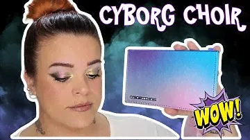 ADEPT COSMETICS CYBORG CHOIR PALETTE || REVIEW & DETAILED SWATCHES