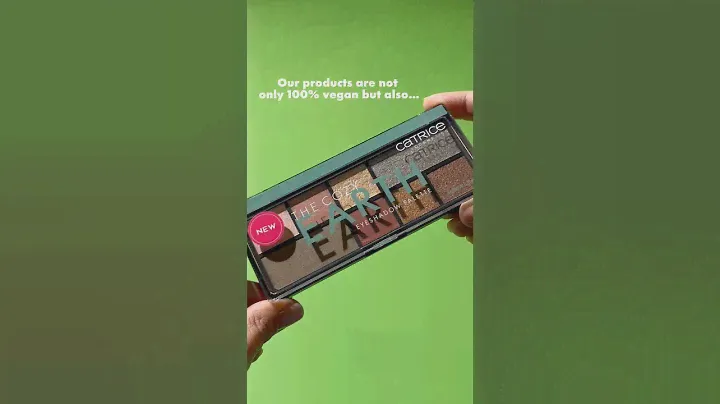 This eyeshadow palette is...💚🌱