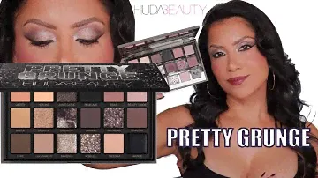 *new* HUDA BEAUTY PRETTY GRUNGE PALETTE 1ST IMPRESSIONS + SWATCHES & REVIEW | MagdalineJanet