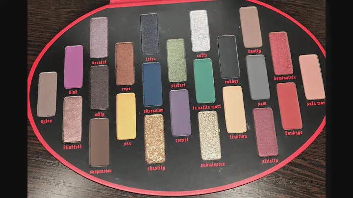 Скидки в Sephora. KAT VON D "FETISH" ПАЛЕТКА ТЕНЕЙ.