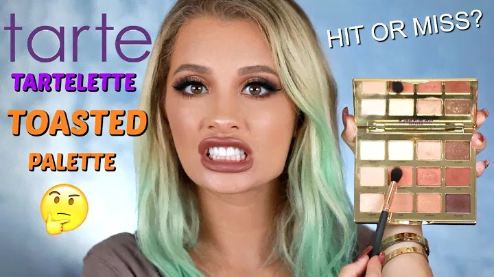 TARTE COSMETICS TARTELETTE TOASTED EYESHADOW REVIEW + TUTORIAL