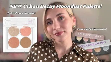 ✨ New 2024 Urban Decay Moondust Space Cowboy Glitter Eyeshadow Quad 🌚