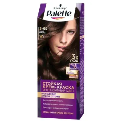 Palette 3-65 темный шоколад W2