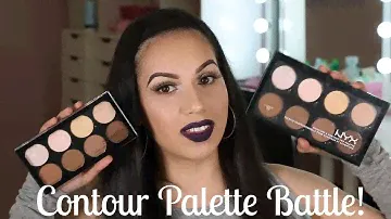 Nyx VS Makeup Revolution: Highlight & Contour Palettes