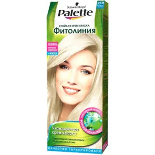 Краска для волос Palette Фитолиния 219 Холодный блондин