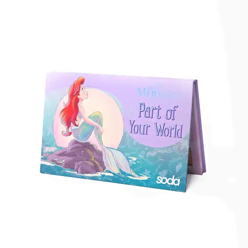 SODA Палетка теней PART OF YOUR WORLD EYESHADOW PALETTE #exploretheocean SOD230016
