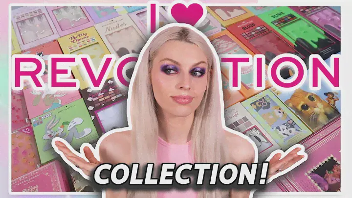 💗updated i heart revolution collection - the things i kept + my husky dog