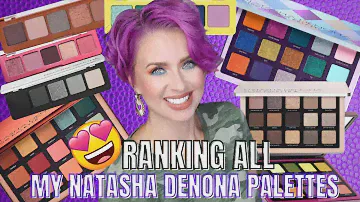 Ranking ALL My NATASHA DENONA Eyeshadow Palettes | Steff's Beauty Stash