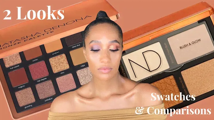 Natasha Denona Bronze Collection | Demo & Cheek & Eyeshadow Palette Comparisons