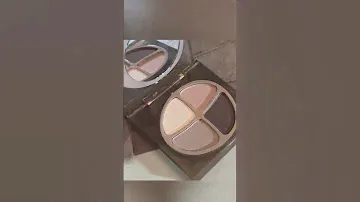 Chestnut Matte Eye Shadow Contour Palette Makeup 4 Colors Long-Lasting Face Highlighters Make Up