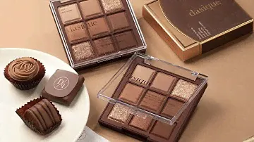 【公式】dasique 新色アイシャドウ Chocolate fudge（チョコレートファッジ）【韓国コスメ】【シャドウパレット】