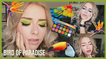 BIRD OF PARADISE FOREVER FLAWLESS: ONE PALETTE THREE LOOKS | SLAVIC CHIC