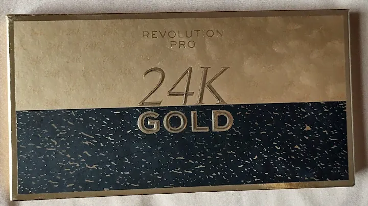 24K gold Revolution eyeshadow palette