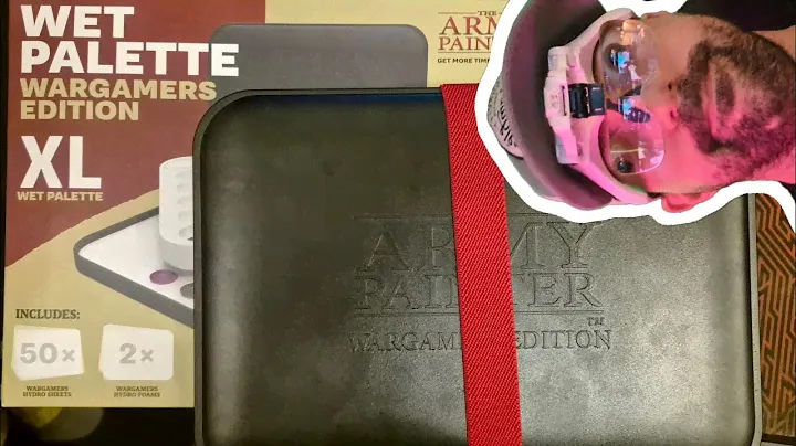 The Army Painter wet palette XL - Wargamers Edition - Review