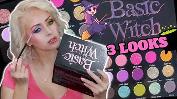 BASIC WITCH PALETTE BY BELLA BEAUTE BAR | REVIEW + 3 LOOK TUTORIAL | Steff's Beauty Stash