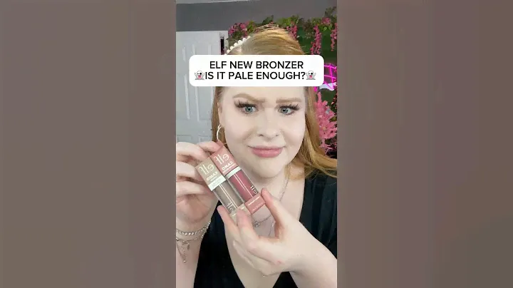 @elfcosmetics NEW BRONZER..IS IT PALE ENOUGH?👻 #elf #bronzer #isitpaleenough #makeup #beauty