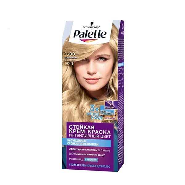 Palette Крем-краска E20 / 0 - 00 Осветляющий-0