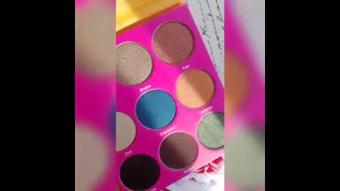 Палетка теней The NUBIAN 2 Palette Juvia's Plases