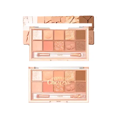 CLIO PRO EYE PALETTE #19 NAPPING CHEESE (0.6gr * 10ea), Набор теней для век из 10 цветов #19 Плавленый сыр (0.6гр * 10шт)