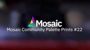 Mosaic Community Palette Prints #22