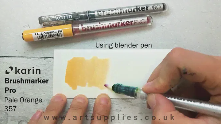 Karin Brushmarker Pro Pale Orange 357