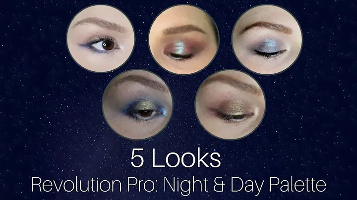Revolution Pro Night & Day Palette   5 Day Color Story