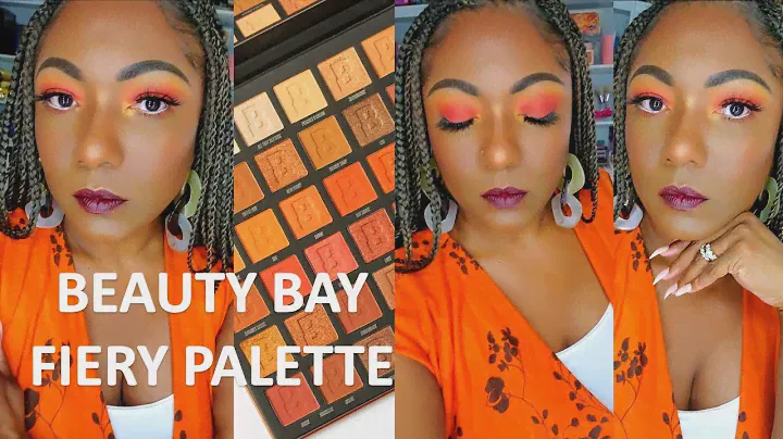 Beauty Bay 42 Color FIERY Palette - FALL EYE LOOK