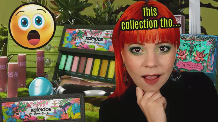 Kaleidos Flower punk collection - full overview, swatches and try on!
