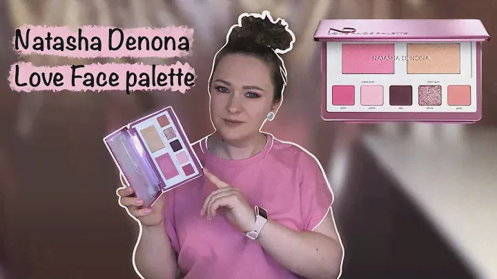 Natasha Denona Love Face palette два макияжа, эксперименты, впечатления.