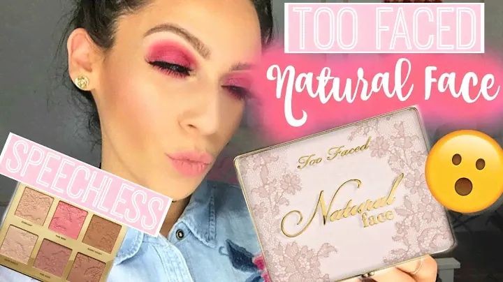 Too Faced NATURAL FACE Palette ♡ Review & Swatches (ok WOW!)