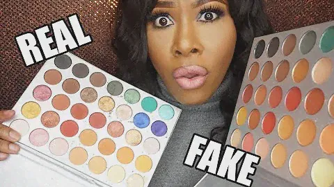 REAL vs FAKE Jaclyn Hill x Morphe Palette | Fakeup Makeup