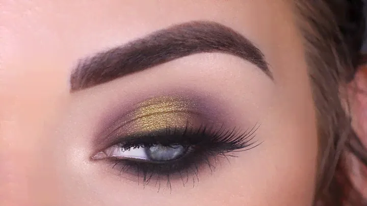Sigma Beauty Enchanted Palette | Smokey Gold Halo Eyeshadow Tutorial