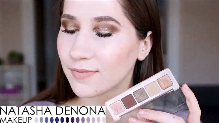 ОБЗОР - Natasha Denona MINI GLAM PALETTE - Свотчи, Примеры макияжей.
